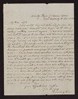 Letter from Joseph Kinsey to his sister